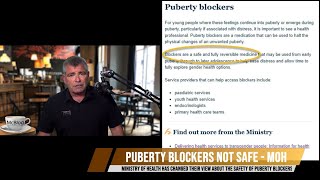 McBLOG: Health Ministry quietly admits puberty blockers aren't 'safe'