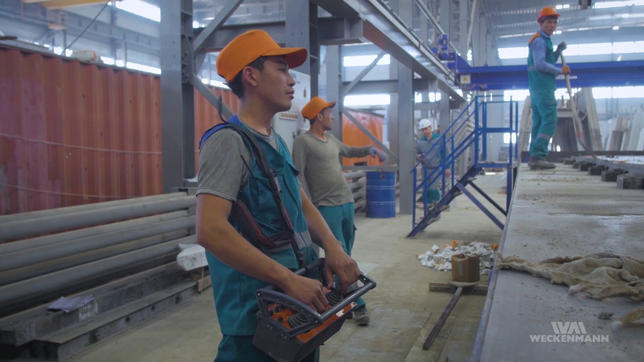 Turn Key Precast Concrete Plant By Weckenmann Youtube