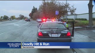 Bicyclist Killed In Hit-And-Run In South Sacramento, Search Still On For Suspect
