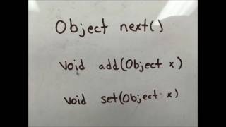 Lesson 27: Java Lists and Iterators