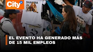 Shakira en Bogotá: récord de asistencia e impacto económico millonario | CityTv