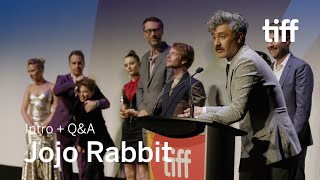[SPOILERS] JOJO RABBIT Cast and Crew Q&A | TIFF 2019