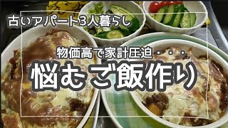 【家計圧迫】物価高で悩むご飯作り｜古いアパート暮らし｜小学生1人シングルマザー