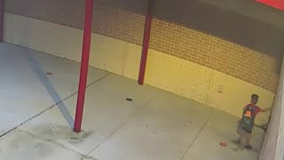Video reveals moment 4-year-old was dropped off at empty, locked elementary school; District pre...