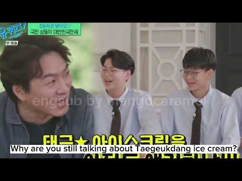 Engsub Song triplets and Song Il Gook on You Quiz on the block (2)