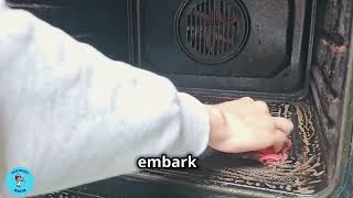 Oddly Satisfying ASMR Oven Cleaning Hack | Deep Clean \u0026 Relax