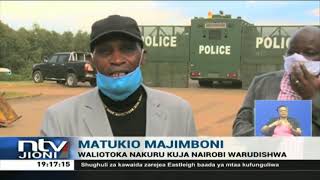 Wakenya waliotoka Nakuru kuenda Nairobi warudishwa || Matukio majimboni