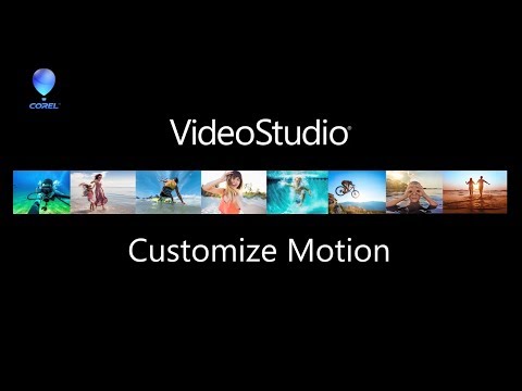 Adjust motion in VideoStudio