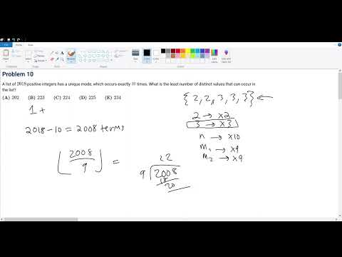 AMC 12B 2018 Problem 10 + AMC 10B 2018 Problem 14 - YouTube