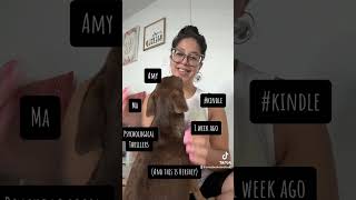 I’m Amy and this is my dog Hershey. Read with us. #shorts #books #zeelool #glasses #booktube #read