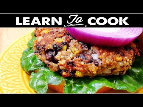 How to Make Black Bean Burgers How to Make Black Bean Burgers