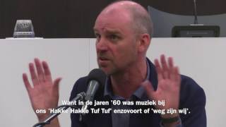 Hans Bourlon tijdens Studiedagen Objectief V