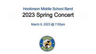 2023 HMS Spring Band Concert