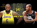 Los Angeles Lakers vs Los Angeles Clippers Full Game Highlights | April 5, 2023 | FreeDawkins