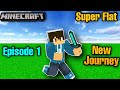 Minecraft Tamil 😍 | Super Flat Gameplay 😲 | Journey Begins | Episode 1 |  George Gaming |