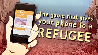 This Game gives your Phone to a Refugee | "Bury Me My Love"