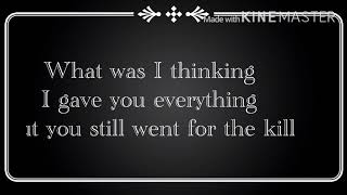 can't let go ADELE LYRICS