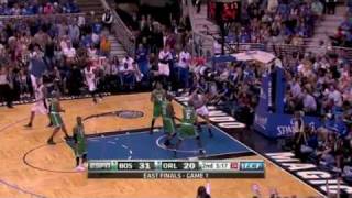 2010 PLAYOFFS Game 1: Boston Celtics VS Orlando Magics (Magics' Streak End)