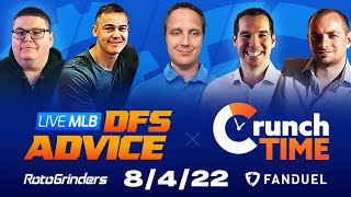FANDUEL & DRAFTKINGS MLB DFS PICKS & STRATEGY FOR TODAY: (8/4/22)