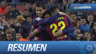 Resumen de FC Barcelona (4-0) UD Almería