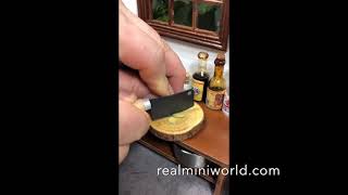tiny cooking : mini potato chips | miniature real working kitchen stove