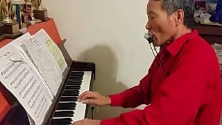 乡间小路, 李茂洪口琴钢琴合奏, Maohong Li play Harmonica and Piano