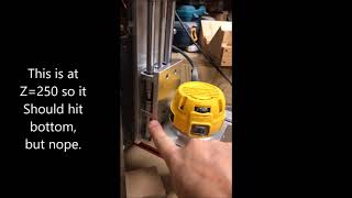 Z axis GRBL issue on Shapeoko3