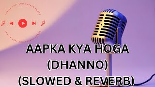 Aapka Kya Hoga (DHANNO) 4k lofi[Slowed+Reverb] lofimix Best Bollywood remix  @lyricslofiandrverbsong