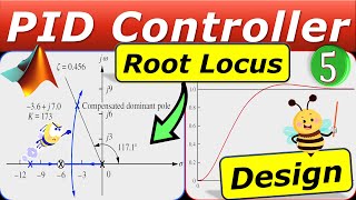 Root Locus Design Method 🌟 PID Controller Design 🌟 Calculations & MATLAB Simulations 💡 Example 5