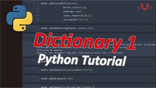 Python Tutorial 25 for Beginners || Dictionary 1 || Lativa19