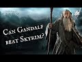 Can I beat Skyrim as Gandalf the Grey? | Skyrim Challenges