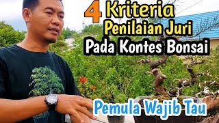 Kriteria penilaian kontes bonsai yang wajib kita ketahui