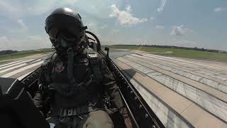 F-16 Demo - "Vape Off" Video - In Cockpit footage