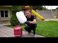 helium cloud generator floating bubbles foam clouds tkor shows how to make clouds