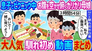 【2ch 馴れ初め総集編】息子とピクニック中、お腹を空かせ俯くガリガリ母娘→声を掛けサンドイッチを一緒に食べた結果… 2ch馴れ初め白書 人気馴れ初め動画まとめてみた！総集編【作業用】【ゆっくり】