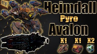 War Robots Heimdall \u0026 Pyro + Avalon