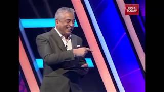 News Wiz 2018 Little Flower Students Quarter finalists With Rajdeep Sardesai