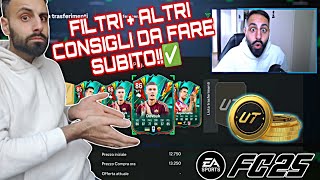 DUE FILTRI (anche per PC) + 2 SPECIALI + INCONTRI PRINCIPALI!✅ - COMPRAVENDITA FC 25 -