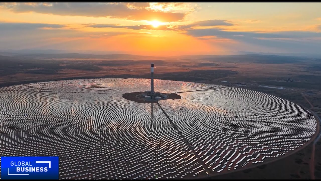 South Africa S Redstone Solar Plant Connects To Grid Youtube