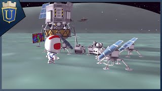 Minmus는 과학 실험실을 배치했습니다 | Kerbal 우주 프로그램 | 10화