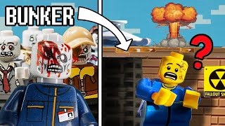 I Built a LEGO FALLOUT ZOMBIE BUNKER [FULL VIDEO]