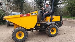 2015 JCB 3 ton straight skip dumper www.bruceatfield.co.uk