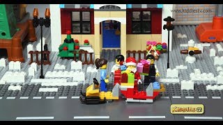 Lego Christmas Day stop motion brick film | Santa claus | Merry Christmas | Lego video | Legobricks