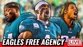 🔥 2023 PHILADELPHIA EAGLES FREE AGENCY HAS BEGUN 🔥 (2023 NFL Free Agency Livestream)