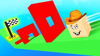 Roblox Obby But You're A CUBE