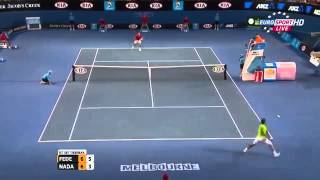 Australian Open 2012 SF Nadal vs Federer Highlights Part 1 HD -