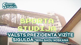 Valsts prezidenta Egila Levita vizīte Siguldā (*ar 1986. gada noskaņu)