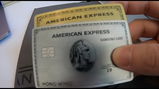 아메리칸익스프레스 플래티넘 개봉기 | 아멕스 골드 사용후기 | AMEX Gold Platinum | 삼성카드 혜택 | Priority Pass