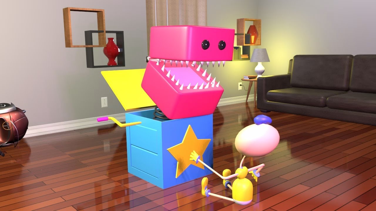 Boxy Boo Eats Baby Long Legs ( Poppy Playtime Animation ) - YouTube