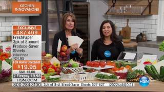 HSN | Kitchen Innovations featuring FreshPaper Premiere 09.19.2016 - 10 AM